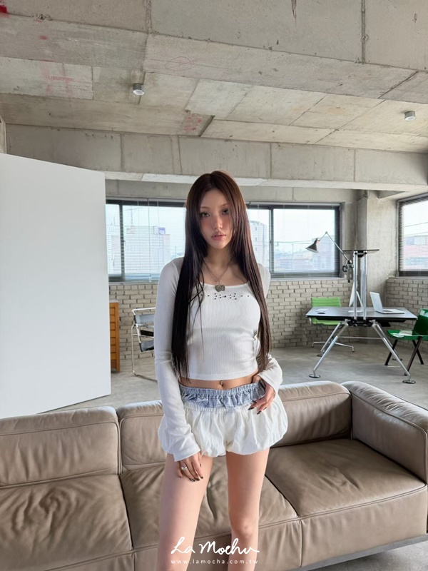 腰拼接棉質小短褲(闆娘清單)